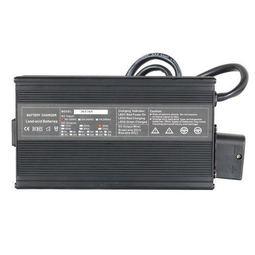 DURAFORCE 36V 16 Amp Battery Charger With D Plug For EZ-GO TXT Yamaha Club Car Golf Cart