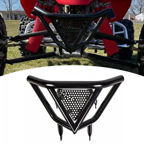 DURAFORCE Aluminum Front Bumper Proctector For Honda TRX 450R TRX400EX Black