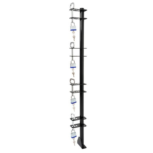 Lockable Weeder Trimmer Rack Holders for Enclosed or Open Trailer Set of 4