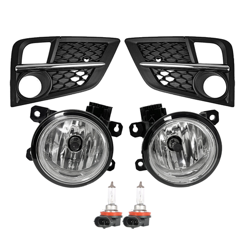 For Honda Odyssey 2018 2019 2020 Halogen Fog Lights Driving Bumper Lamps w/Bezel