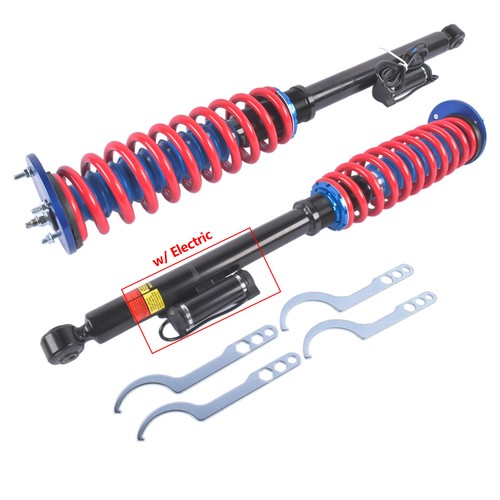 DURAFORCE Rear Coilovers Suspension Damper Kit For Benz S-Class RWD W221 07-13 w/ Electric