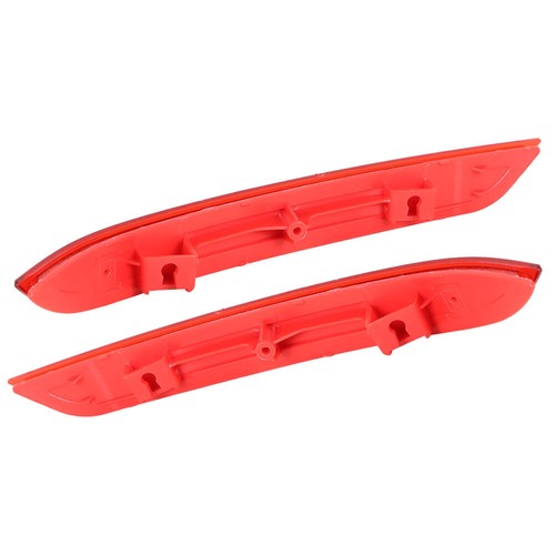 DURAFORCE 2PCS Rear Bumper Reflector Tail Set Left&Right RED For 2016-2017 Honda Accord