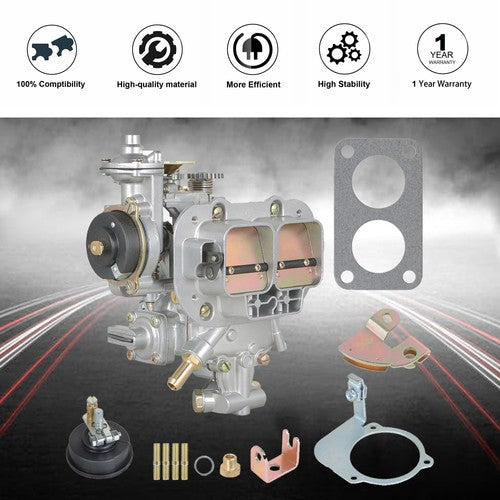 DURAFORCE FIT For Fiat Renault Ford VW Dodge Toyota Pickup Jeep Carburetor 38*38 2 Barrel