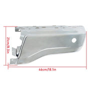 DURAFORCE Brand New For Ford Ranger 2019-2023 Rear Bumper Right Side Face Bar Steel Chrome