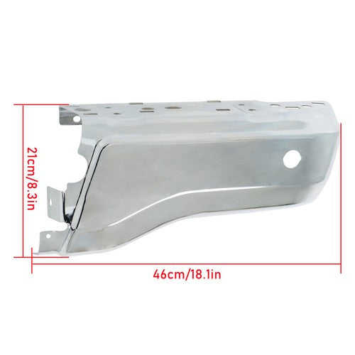 DURAFORCE Brand New For Ford Ranger 2019-2023 Rear Bumper Right Side Face Bar Steel Chrome