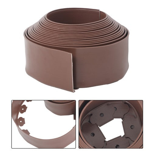DURAFORCE 33 FT No-Dig Garden Edge Lawn Border L-shaped Landscape Edging Border Kit New