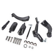 DURAFORCE Mid Control Kit FootPeg for 2004-2013 Harley Sportster Custom Low XL883 XL1200