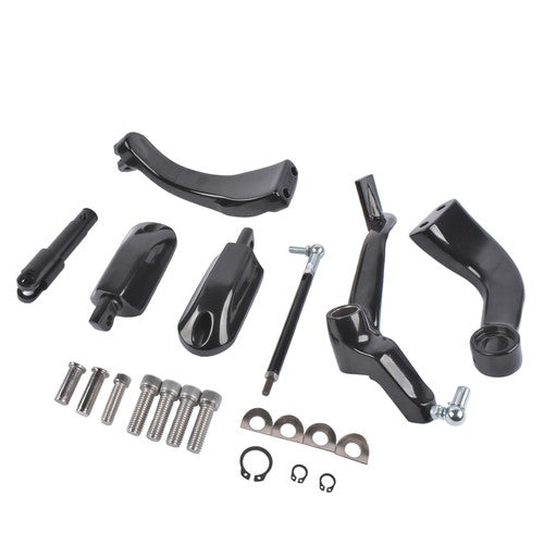 DURAFORCE Mid Control Kit FootPeg for 2004-2013 Harley Sportster Custom Low XL883 XL1200