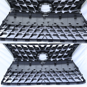 DURAFORCE Front Gloss Black Grille Luxury Grill for 2014-2022 for Lexus GX460