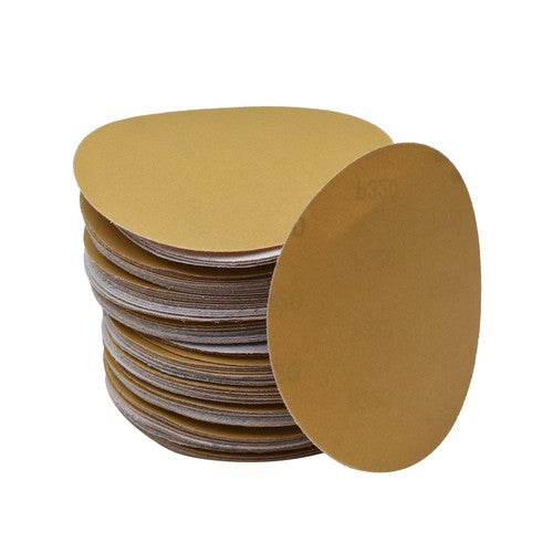 DURAFORCE 100 Pack 5 Inch 240 Grit Hook Loop Pads Sanding Discs NO-Hole Sand Paper