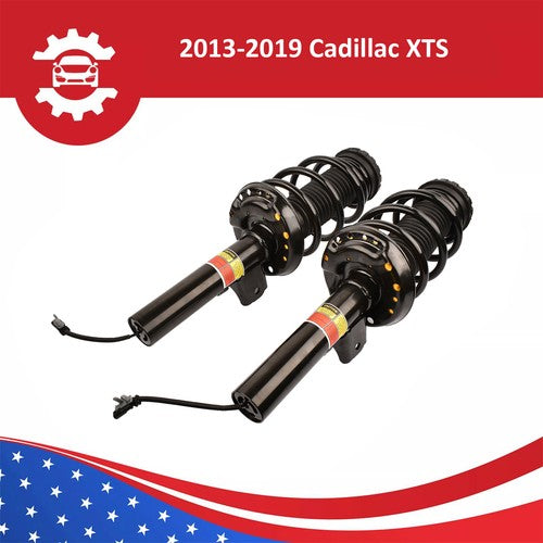 DURAFORCE Pair Front Shock Absorbers Struts for 2013-19 Cadillac XTS w/ Electric 20810267