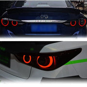 DURAFORCE Smoke LED Tail Lights Lamps 400R Style for 2018-2023 for Infiniti Q50 V37