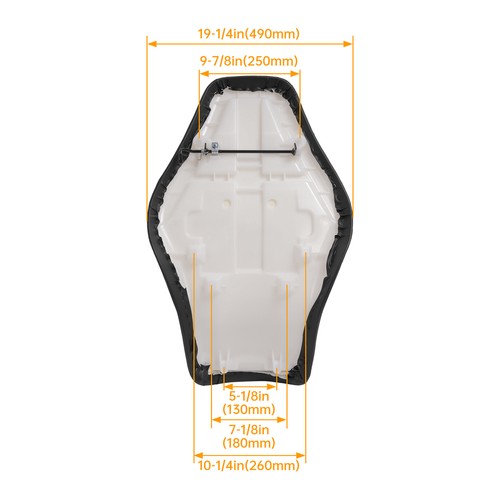 DURAFORCE Complete Seat Saddle For Kawasaki Brute Force 750 650 4X4i Injector Models 05-23