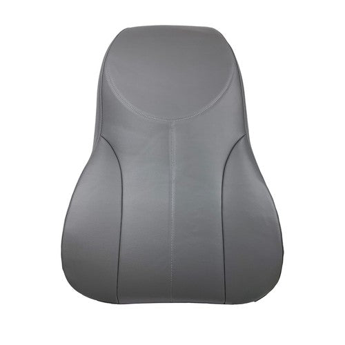 DURAFORCE 4200-4300-4400 Seat Cover+Backrest Driver's Side Gray Air Ride 2-PCS Set Leather
