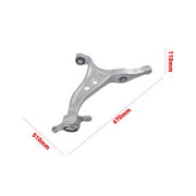 DURAFORCE 2Pcs Front LH & RH Lower Control Arm Set For Mercedes-Benz W166 X166 GL350 ML350