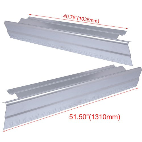 DURAFORCE Pair Rocker Panel For 1999-2007 Chevy Silverado Sierra 1500 2500 2DR STD Cab