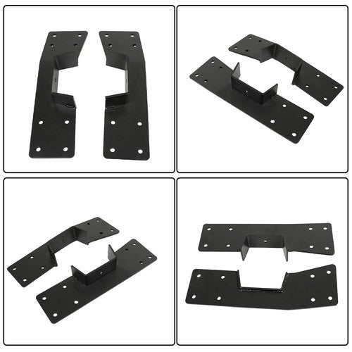 DURAFORCE 6" Rear Axle Lowering C Notch And Flip Kit For Chevy Silverado 1500 1999-06 New