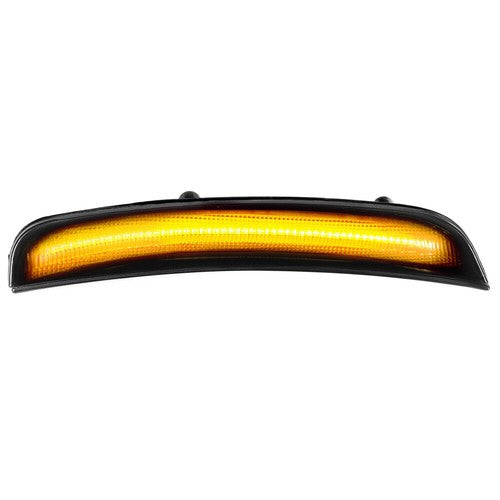 DURAFORCE Fit Dodge Charger 2015-2023 Front Amber LED Side Bumper Marker Light Lamp Smoked
