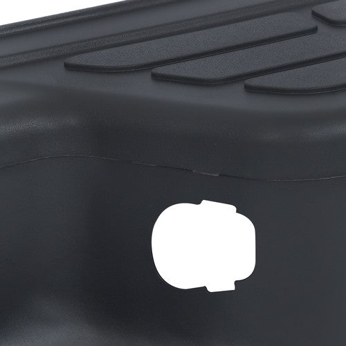 DURAFORCE Step Rear Bumper Without Sensor Hole Black Steel Fit For Chevrolet S10 1998-2004
