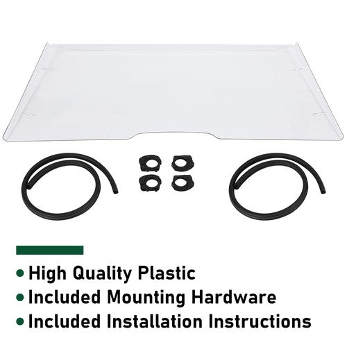 DURAFORCE Front Full Windshield Fit For Yamaha Wolverine RMAX2 RMAX4 X2 1000 X4 2018-2025