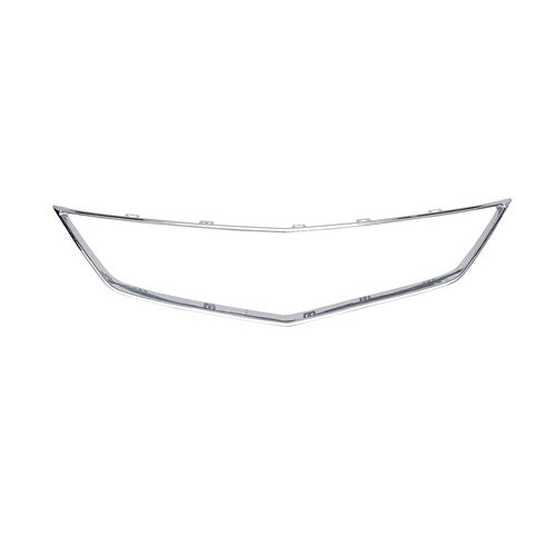 DURAFORCE Front Chrome Grille Grill Trim Frame For 2016-2018 Acura ILX Base 71122TX6A51