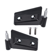 DURAFORCE LH RH Side Door Hinges Black Suit For Jeep Wrangler Unlimited JK 07 2008-2017