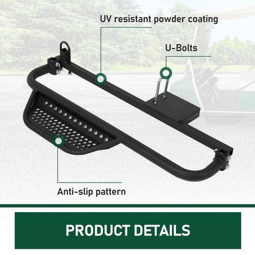 DURAFORCE Nerf Bars Bracket For Club Car DS Elec 4 x 12V Batteries Golf Cart 2004-2008