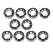DURAFORCE 10Pcs 1641-2RS Deep Groove Ball Bearings 1In Inner Dia 2In OD 9/16In Bore Sealed