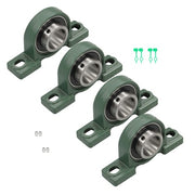 DURAFORCE Cast Iron 4* UCP210-32 Pillow Block Mounted Bearing 2" Bore Self-Aligning