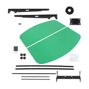 DURAFORCE 2" x 2" or 2" x 3" ROPS Tuff Top Tractor Canopy 52" X 52" Green For John Deere