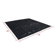 DURAFORCE Pond Liners HDPE 13 x 13 FT 20 Mil Fish Liners For Outdoor Ponds & Water Garden