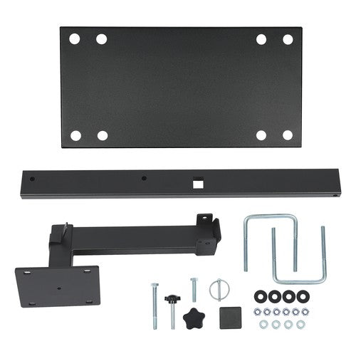 4 Inch Bumper Universal Steel Bumper Mounted RV Griddle Plate for Grilling