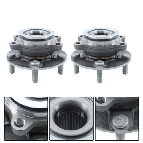 DURAFORCE 513298 Front Wheel Hub Bearing Assembly 2014-2015 Fit For Nissan Rogue Select