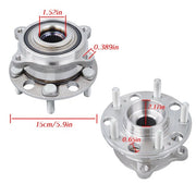 DURAFORCE Front Wheel Bearing Hub Assembly For Hyundai Santa Fe 2015-18 Kia Sorento 513409