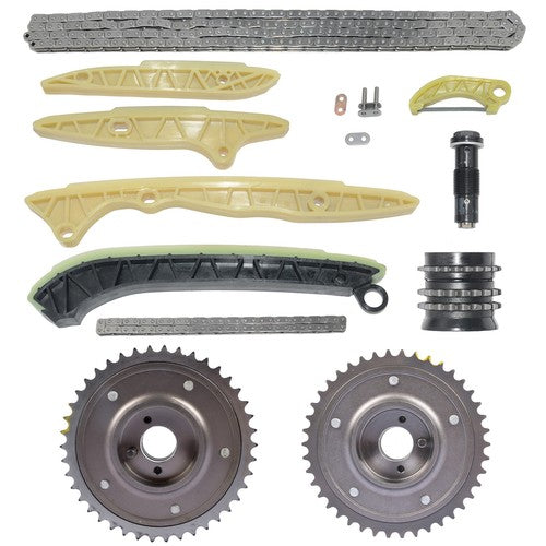 DURAFORCE Timing Chain Kit Variable Valve Timing Sprocket for 06-15 Mercedes C300 350 M272
