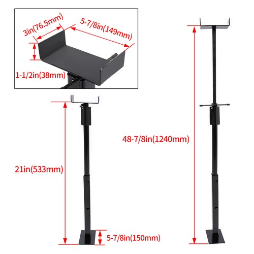 Adjustable Slide Out Support Stabilizer Jacks 21-49 for Trailer RV 2 Pack