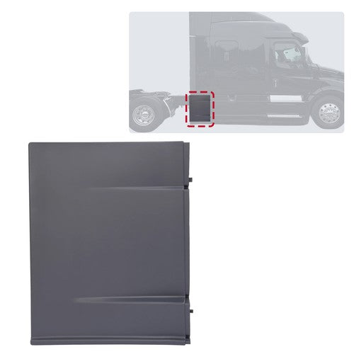 DURAFORCE For Freightliner Cascadia 2008-2017 Rear Step Fairing Panel Passenger Right Gray