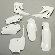 DURAFORCE White Restyled Plastic Kit Shrouds Fenders Fairing For Honda CR85R CR85RB 03-07