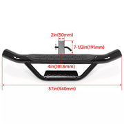 DURAFORCE 37" x 4" Universal Trailer Tow Hitch Step Rear Bumper Guard Truck 2" Receiver