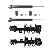 DURAFORCE Front Struts + Rear Shock Absorbers For Nissan Altima 2.5L l4 3.5L V6 2007-2012