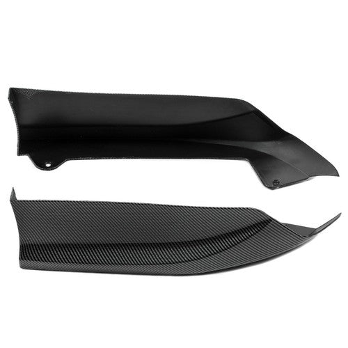 Rear Bumper Lip Splitter Spoiler For 2016-2017 Accord Sedan 4dr Carbon Style