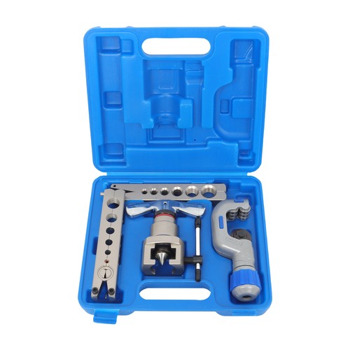 DURAFORCE 6 Holes Flaring Tool Kit 45° Tube Flare Tool For 1/4 - 3/4 6-19mm Single Flare