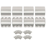 DURAFORCE 4x Tube Clamps Upgrated Steel For 1.875" 1-7/8" Size Tube Roll Cage Mount