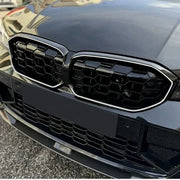 DURAFORCE Front Bumper Grille LED Lights Trim Cover For BMW G20 320i 330i M340i 2023-2025