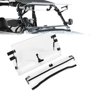 DURAFORCE Scratch Resistant Flip Windshield For Polaris RZR 800 / 4 800 / S 800 2008-2014