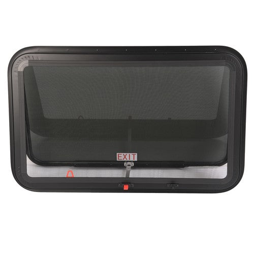 DURAFORCE 36" W x 22" H For Camper Emergency Push Out Window RV Exit Window W/ Ring & Seal