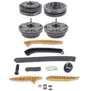 DURAFORCE 4×Camshaft Adjusters + Timing Chain Kit for Mercedes-Benz W203 W211 2720506847
