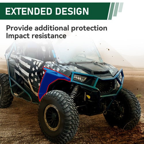 DURAFORCE Front Right Fender Flares Flair For 14-23 Polaris RZR 900/ xp4 1000 #5439761-070
