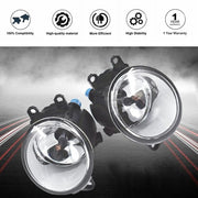 DURAFORCE Driver+Passenger Bumper For Lexus RAV4 07-13 Toyota Camry Fog Lights Assembly