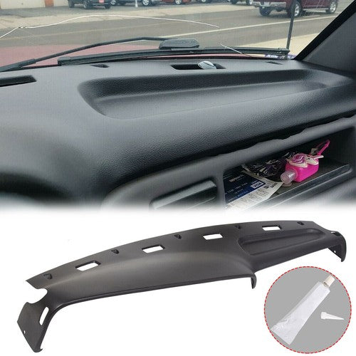 DURAFORCE For 94-97 Dodge Ram 1500 2500 Dash Cover Cap Molded Dashboard Overlay Black